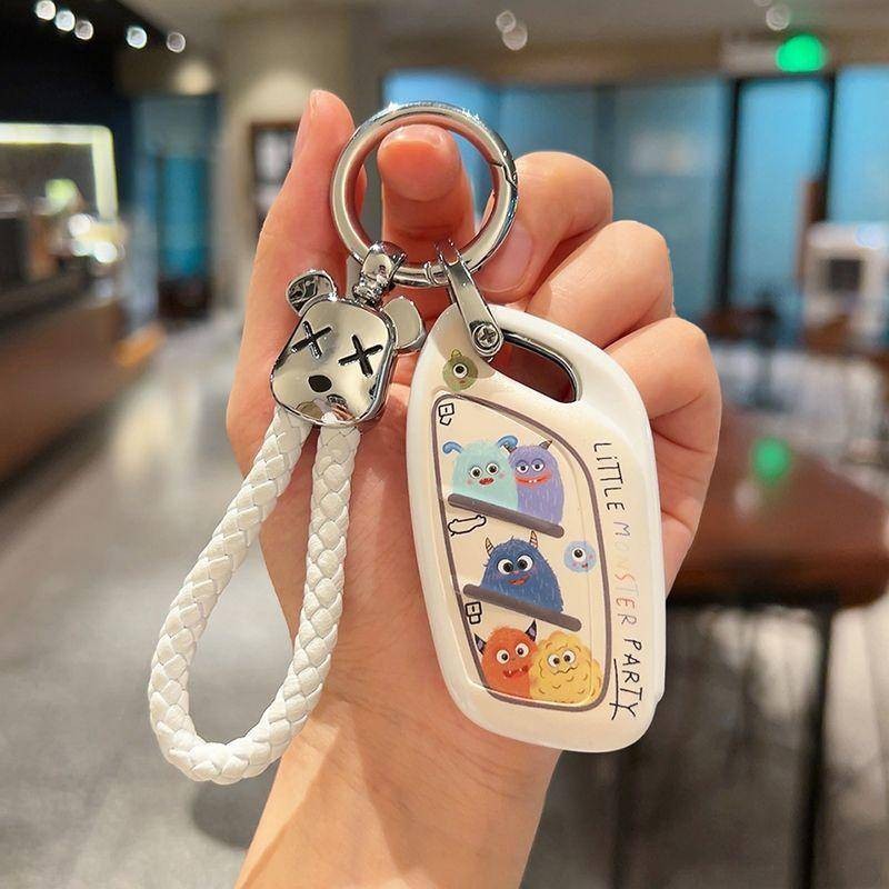 พวงกุญแจ พวงกุญแจรถ ปลอกกุญแจ MG ZS Alpha HS TROPHY CF MG4 MG5 MG vs hev กรอบกุญแจ เคสกุญแจ เคสรีโมท