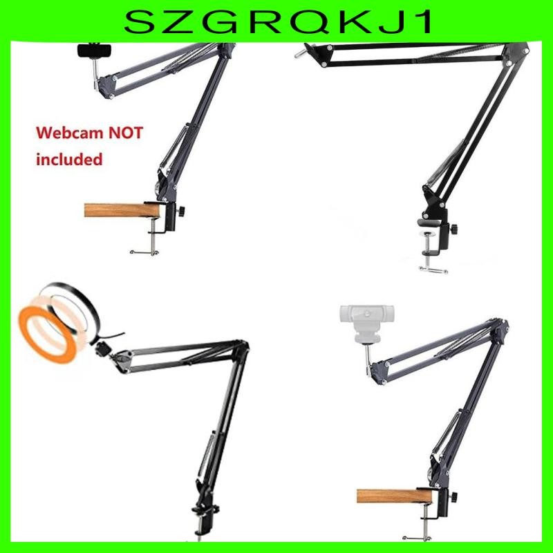 [szgrqkj1] Mount Table Clamp Stand Holder สําหรับ Logitech C922 C930e C615