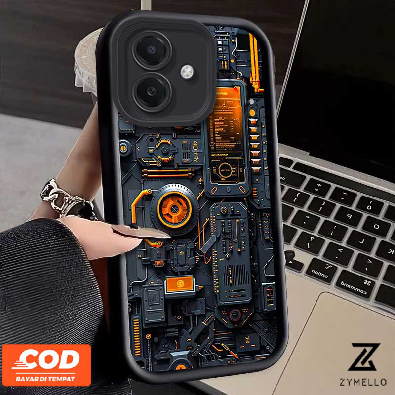 กรณีoppo Reno 13F 5G Reno 12 Reno11 F Reno 11 Reno 10 5G Reno 8T Reno 8Z Reno7 Reno8 Reno5 Realme C61 C75 C55 C53 C51 หมายเหตุ 50 หมายเหตุ 60 Boysไฟฟ้าBoard LineกันกระแทกTPU