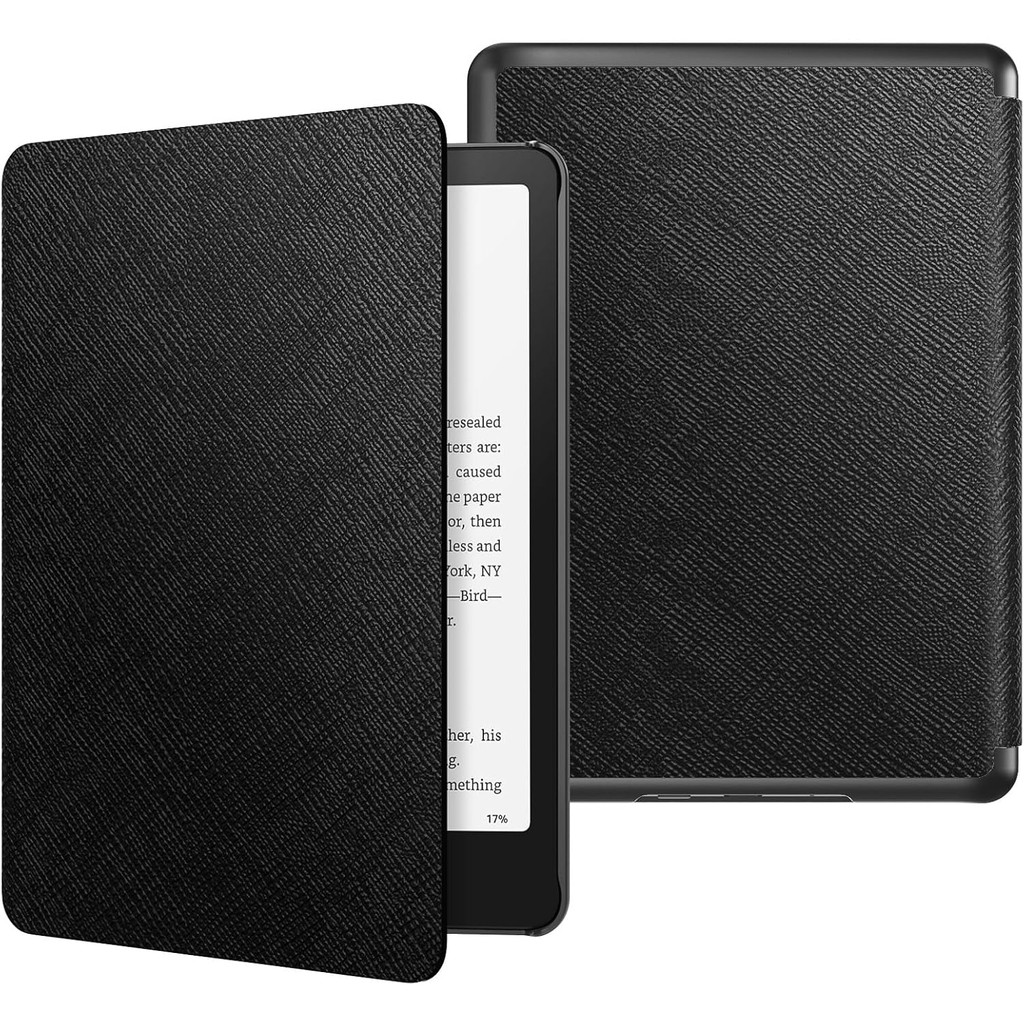 Moko สําหรับ 7 " Kindle Paperwhite รุ่นที่ 12 2024 & Kindle Colorsoft Signature Edition 2024 Slim น้ําหนักเบา PU เกราะป้องกันพร้อม Auto Wake/Sleep