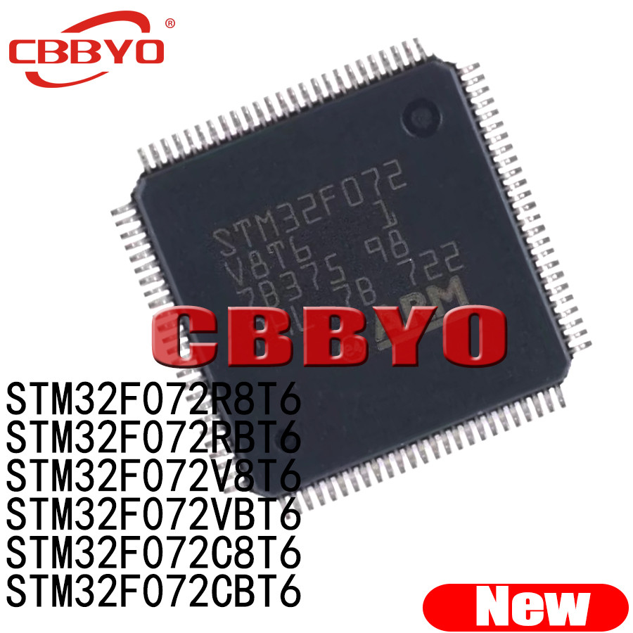 1pcs ยี่ห้อใหม่ STM32F072R8T6 STM32F072RBT6 STM32F072V8T6 STM32F072VBT6 STM32F072C8T6P