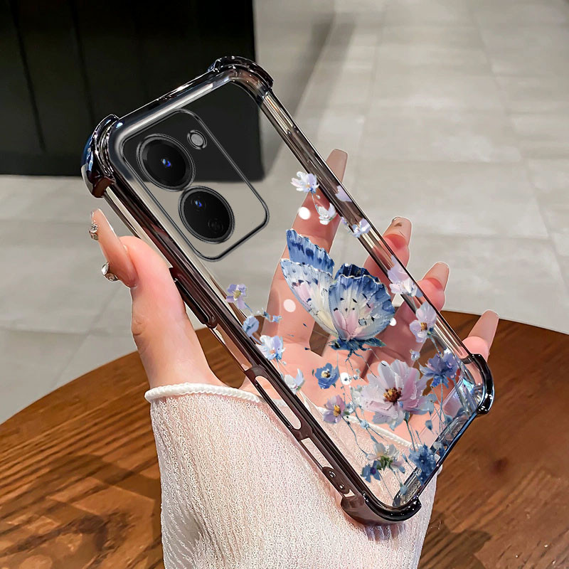 เคส VIVO Y27 5G Y36 4G Y27S V2232 V2247 V2302 เคสโทรศัพท์สําหรับสาว 2025 ใหม่ Soft Anti fall เกราะป้องกันน่ารัก LSHD - รูปที่ 5