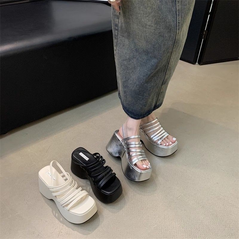 เทรนด์ รองเท้าแตะ Flip-Flops Seaside Anti-Slip Bao