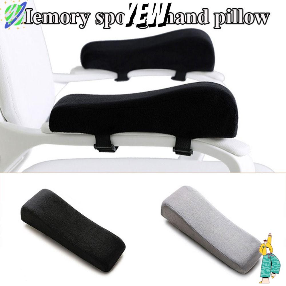 Yew 1PC เบาะรองแขนเก้าอี้ Comfy Memory Foam หมอนข้อศอกสํานักงาน