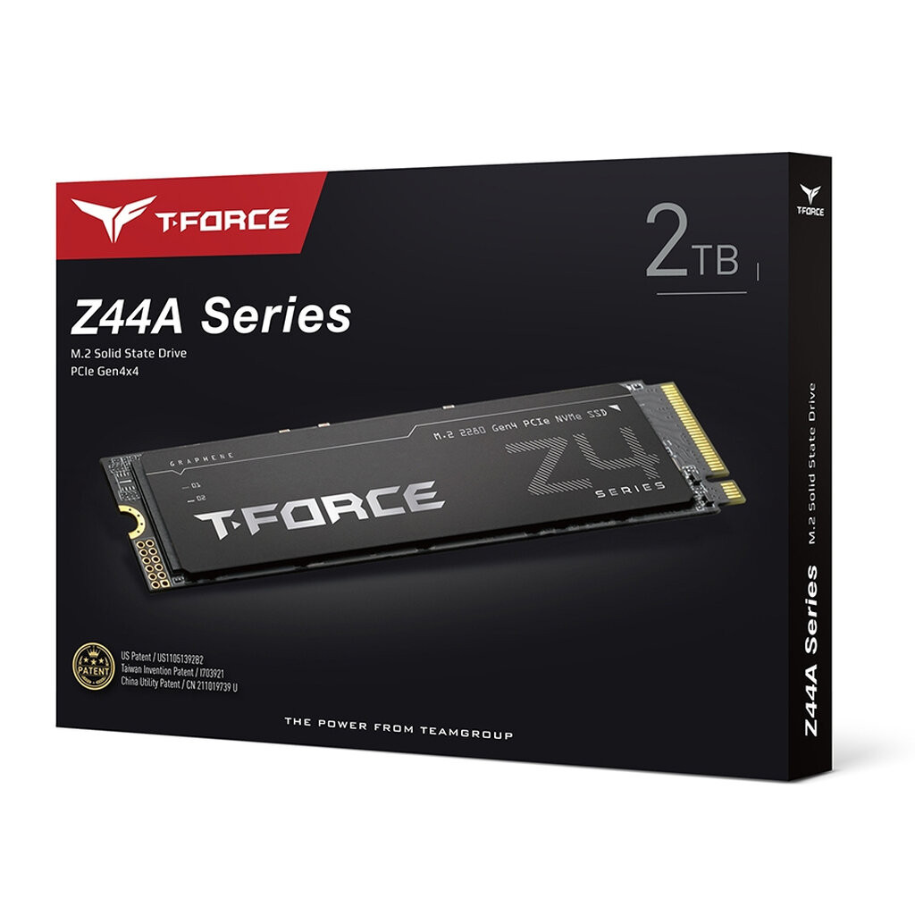 Team T-Force Z44A7Q 2TB (Upto 7000 MB/s) M.2 2280 Gen4x4 PCIe NVMe SSD รับประกัน 5ปี ศูนย์ไทย
