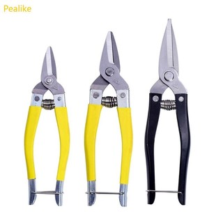 Pealike Gardening Hand Garden กรรไกรกรรไกรตัดแต่งกิ่ง Micro-Tip ตัดแต่งกิ่งพืช Leaf Trimmer ตรงกรรไกรสวนเครื่องมือ