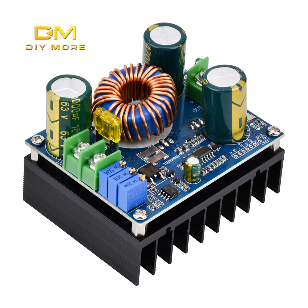 Diymoredc10-60v 600W MPPT อุปกรณ์ควบคุมพลังงานแสงอาทิตย์ LTC1871