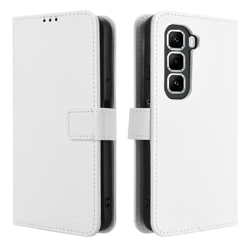 Flip Case สําหรับ Infinix Hot 50 Pro Plus 4G X6880 กรณี PU หนังกระเป๋าสตางค์ปกหลังเคสโทรศัพท์สําหรับ