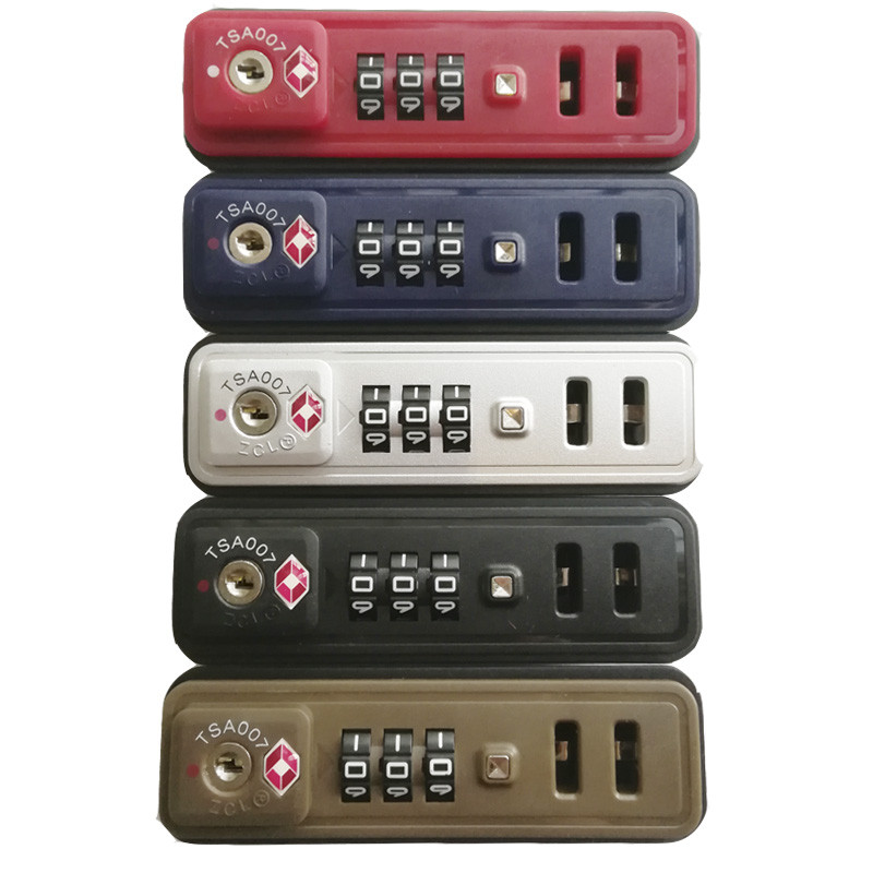((กรุณาตรงกับภาพก่อนซื้อ) Jsl TSA007 Customs Combination Lock กระเป๋าเดินทางล็อคคงที่กระเป๋าเดินทางล