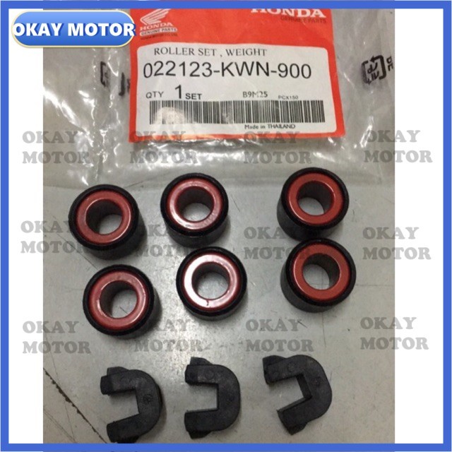 ROLLER WEIGHT SET HONDA PCX150 CLUTCH ROLLER PCX 150 AIR BLADE VARIO CLUTCH AUTO PULLEY ROLLER