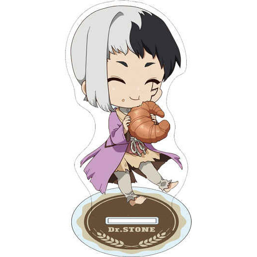 พวงกุญแจ โมเดลสแตนดี้ อะนิเมะ Dr.Stone ตัวละคร Senku Ishigami Ukyo Saionji Ryusui Nanami ศึกษาและโต๊