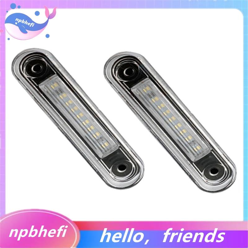 [npbhefi] Car A1248200256 ไฟท้ายด้านหลังป้ายทะเบียน LED สําหรับ E-Class W124 W202 124800256 ก1288200