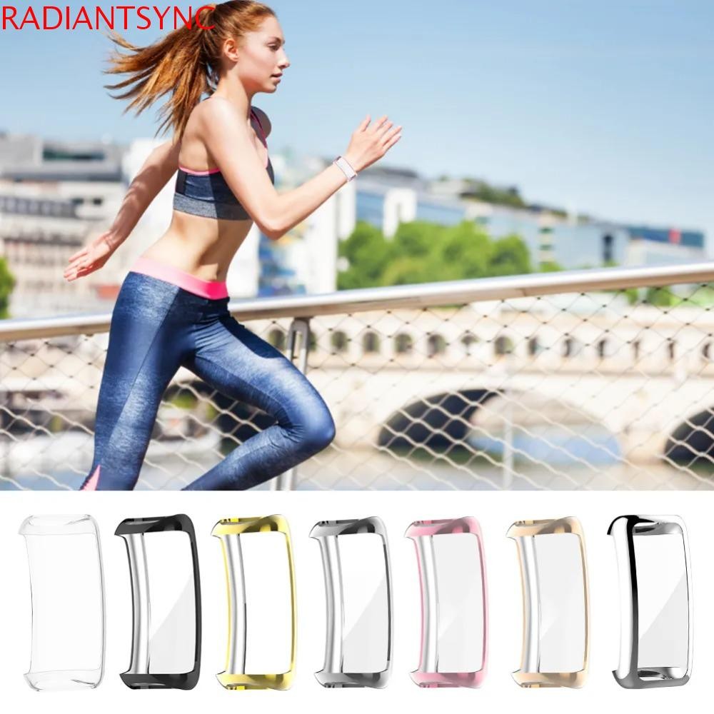 Radiantsync ตัวป้องกันหน้าจอ Fitbit Inspire 3, เคสฝาครอบนาฬิกา TPU Inspire 3, ฝาครอบนาฬิกา Anti Scra