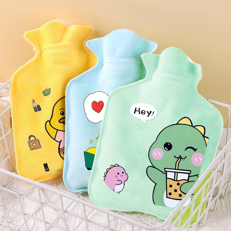 กระเป๋าน้ำร้อน ถุงน้ำร้อน ลายการ์ตูน ถุงน้ำร้อนประคบ hot water bag สะดวกใช้ง่าย