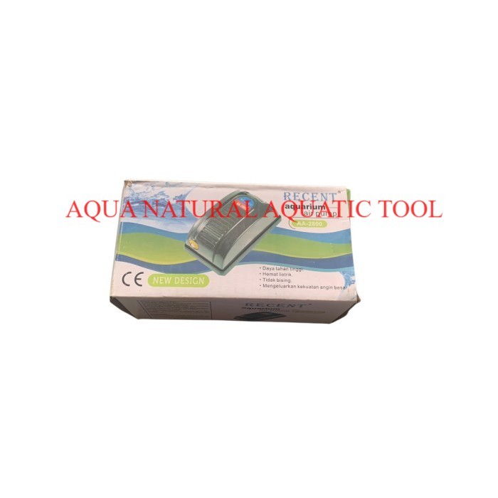 RECENT AA 2800 ปั๊มลมเครื่องเติมอากาศ 1 รูตู้ปลา