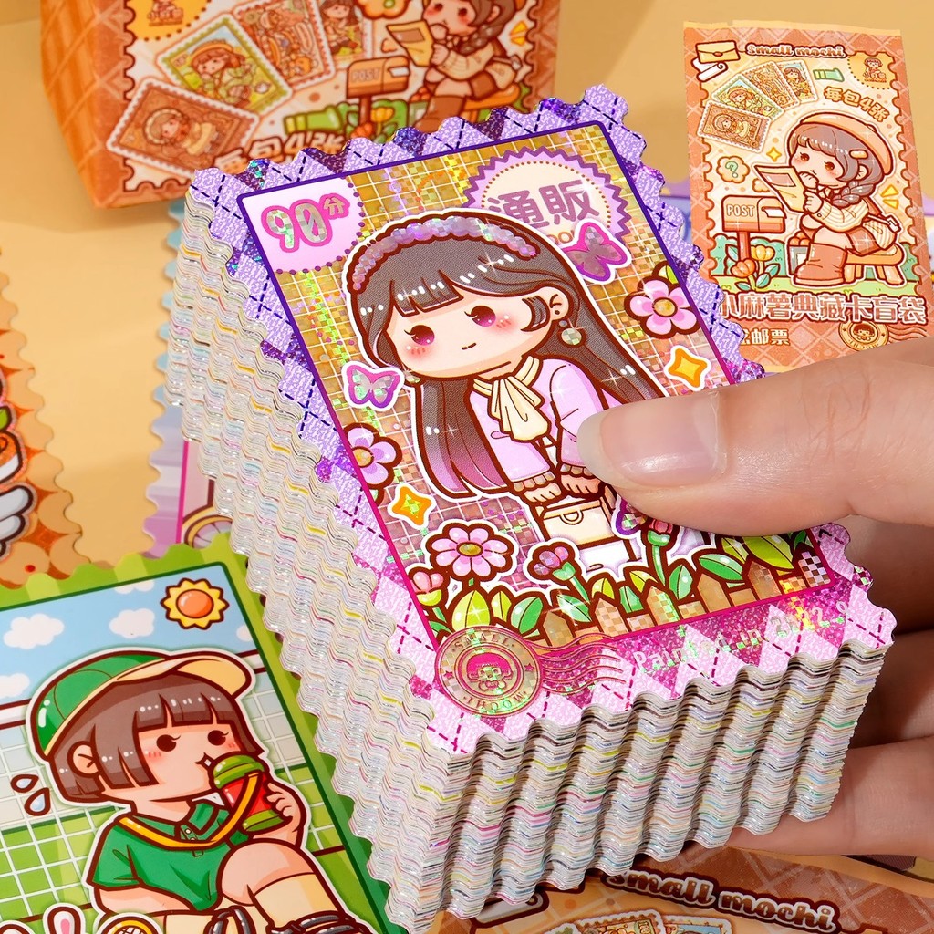 Xiao Ma Potato Card Collection Card Commemorative Stamp Blind Bag One Whole Box Set Toys Twenty-Four