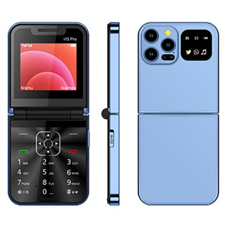 2025 ล่าสุด ฉัน15มือโปร โทรศัพท์มินิพลิกพร้อมปุ่มกดและ เอฟเอ…