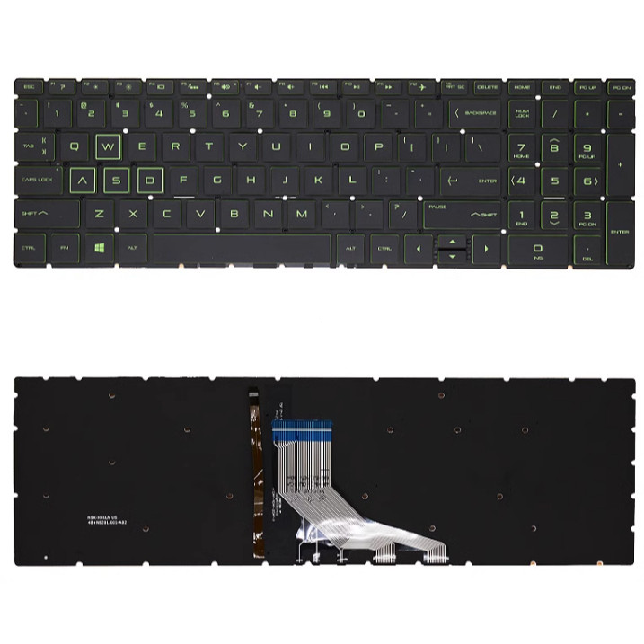 เปลี่ยนสําหรับแป้นพิมพ์แล็ปท็อป tpn-c135 15-da 15-CX 15-DB 15-DX 15q-ds