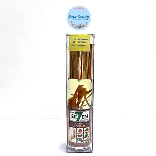 Green Seven Herb Oil 8cc. ลูกกลิ้ง น้ำมันสมุนไพร ยาหม่องน้ำ กรีน เซเว่น