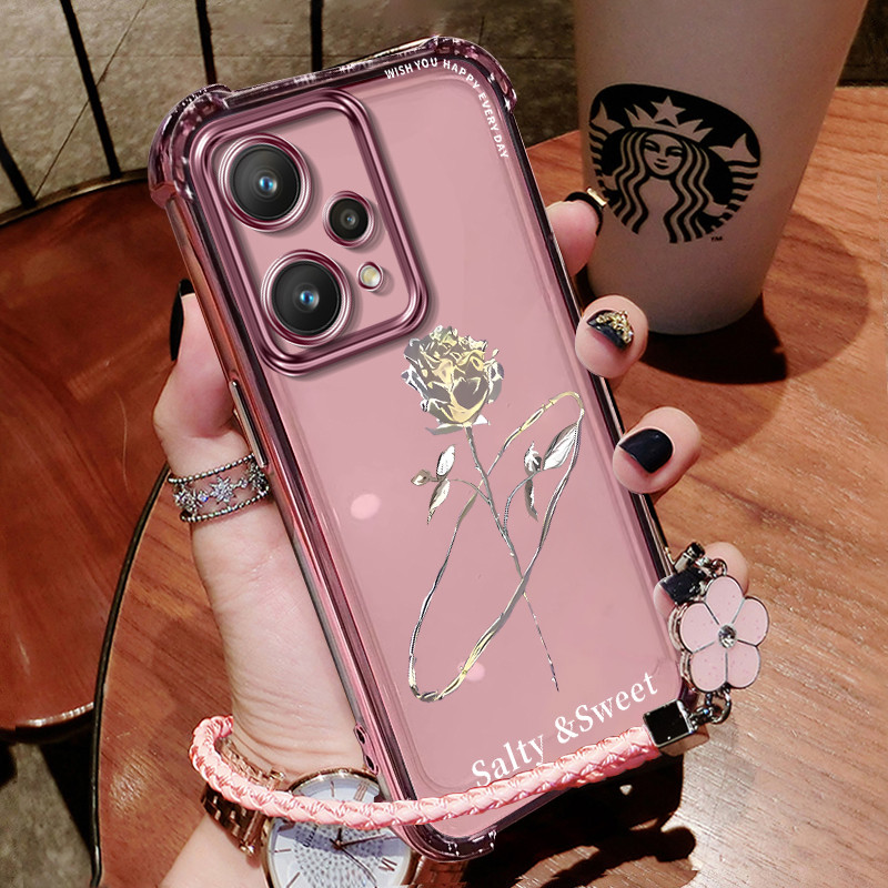 เคส เคสโทรศัพท์ Realme 9 pro 5G Realme 9 pro plus Realme 9i Realme 9 4G เคสโทรศัพท์โปร่งใส แบบนิ่ม ป