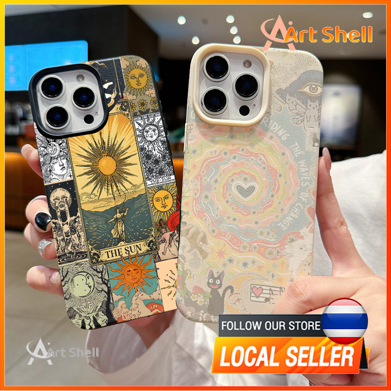 แอปเปิ้ลโทรศัพท์ สถานที่ศักดิ์สิทธิ์ของแสงแดด สำหรับ iPhone เคสไอโฟน 13 12 11 PRO MAX X XS MAX 16 15 14 XR 7/8PLUS จัดส่