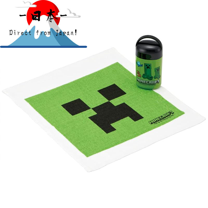[Direct from Japan]
Antibacterial Wipes Set with Case - Minecraft Design - Made in Japan - 32x30.5cm