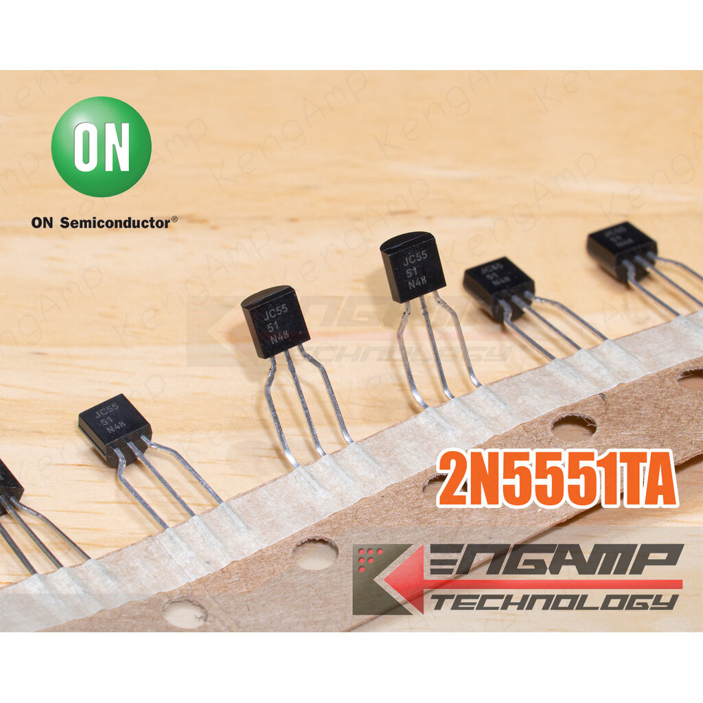 (10ตัว) [TR] 2N5551TA 2N5551 JC5551 ONSEMI NPN TR 0.6A 160V