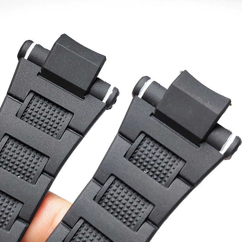 สายนาฬิกาซิลิโคนยางสําหรับนาฬิกา Casio สร้อยข้อมือนาฬิกาดิจิตอล G-Shock GW-A1100 GW4000 GA1000 สายนาฬิกากันน้ําผู้หญิงผู้ชายนักเรียนสายรัดข้อมือ