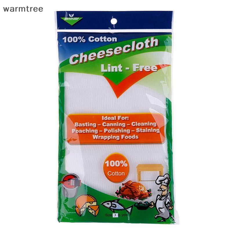 Warmtree 3 Yards Gauze Cheesecloth ผ้าดูดซับ ผ้าฝ้ายชีส เครื่องมืออบ ใหม่