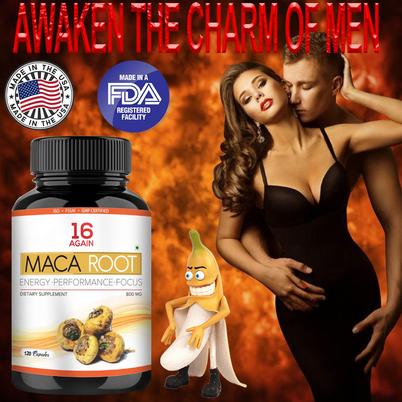 Xemenry พรีเมี่ยม Maca Root อาหารเสริมแคปซูล, Maca Peruvian บริสุทธิ์สําหรับ Energy & Vitality, สมุน