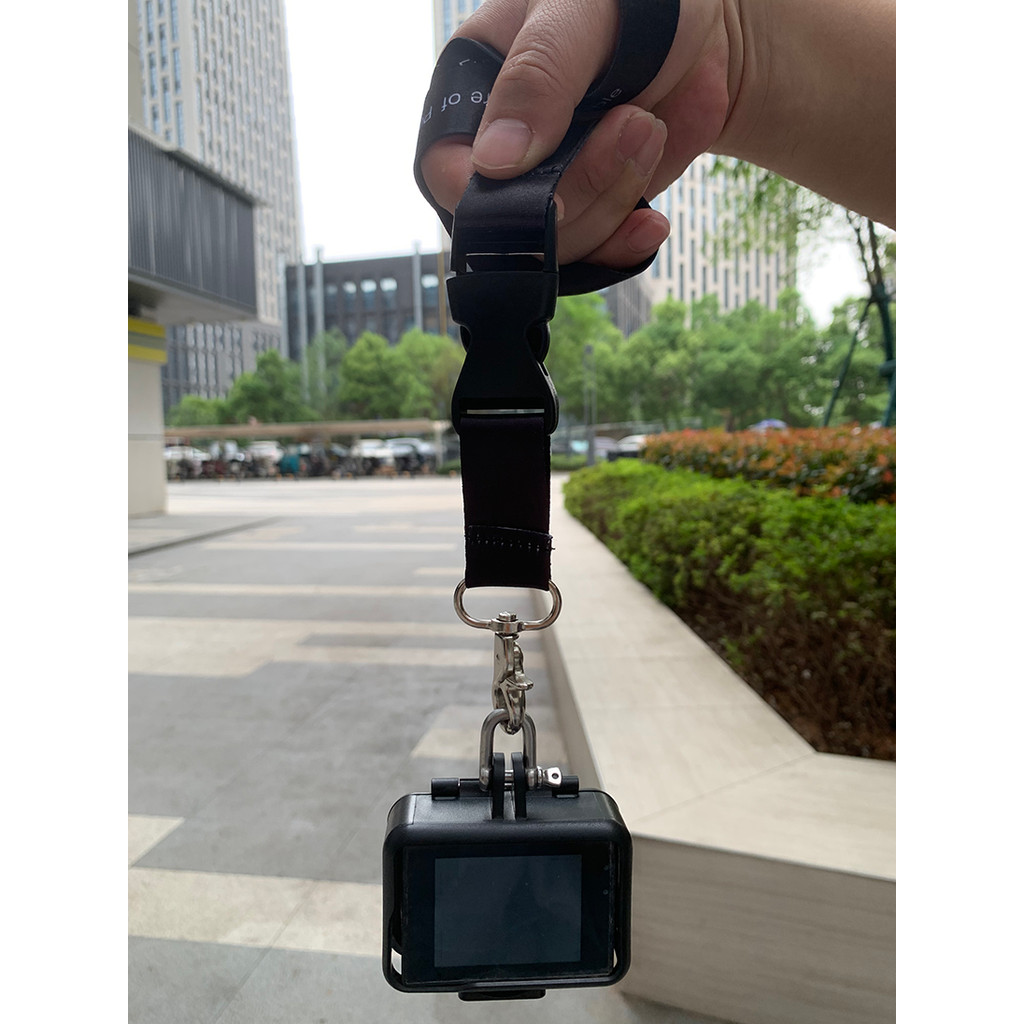 ปรับเชือกเส้นเล็กสลิงเข็มขัดสายคล้องคอสําหรับ Insta360 X5/X4/X3/ONE X2/DJI OSMO กระเป๋า 3/2/action 5 Pro/4 3/OM4 OSMO Mobile 3 2