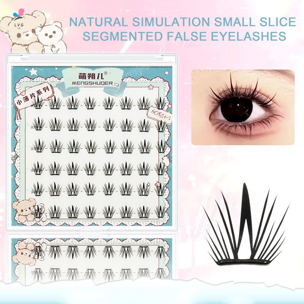 3D Vivid Dense Lash Clusters ความหนาแน่นตามธรรมชาติขยายดวงตาของคุณออกแบบ Curled จาก Morning Till Night