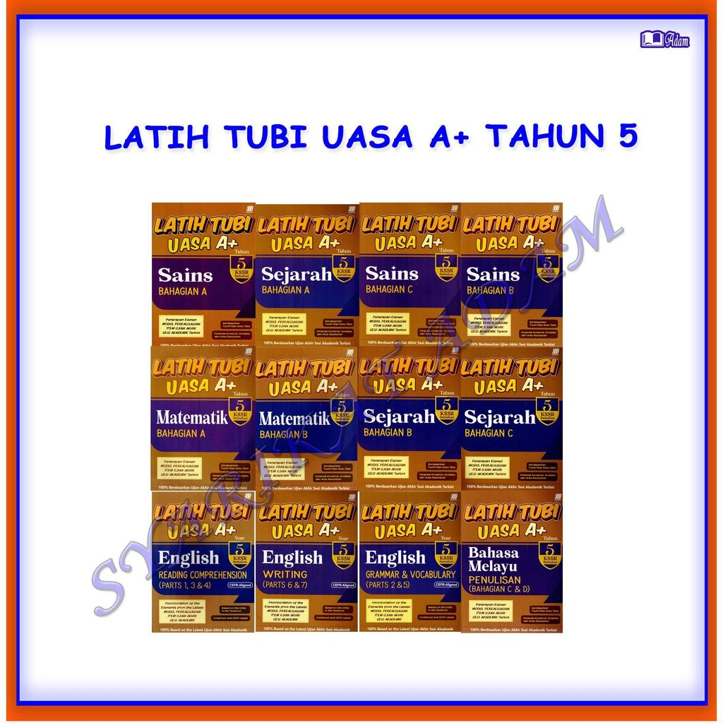 [ADM] หนังสือภายนอก: TRAINING TUBI UASA A+ KSSR YEAR 5 - SASBADI