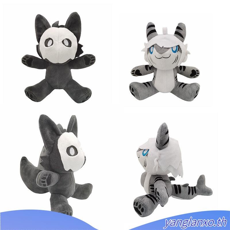 25cm Cute Changed Cat Shark Puro Plush Toy Cartoon Game Character Doll Plush Stuffed Animal Shark Toy Soft Gift for Kids Fans