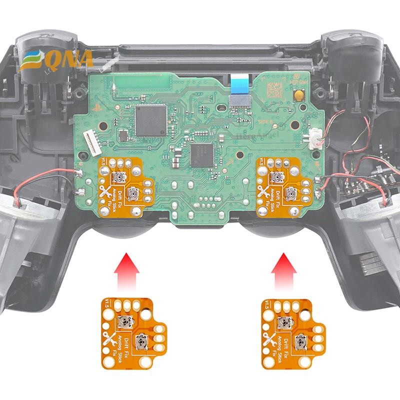 [QNA] 10 ชิ้น Analog Stick Drift Fix Mod รีเซ็ต Drift Thumbstick ความต้านทานสอบเทียบแผ่นสําหรับ PS5 PS4/Xboxone เกมคอนโทรลเลอร์ใหม่