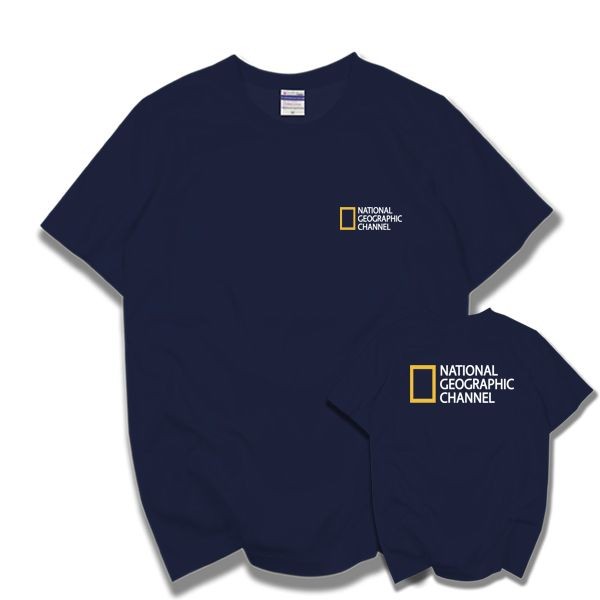 100%National Geographic เสื้อยืดแขนสั้น Naruto New