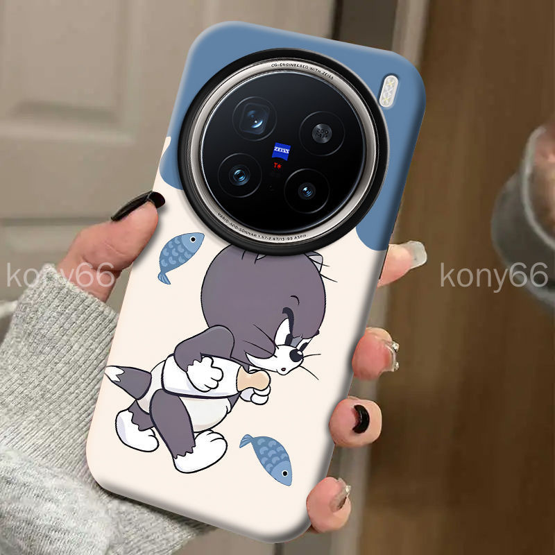 Vivo X200S x200 ultra เคสโทรศัพท์ X200S X200Ultra Tom Jerry Shock-proof Film Case เคสป้องกัน