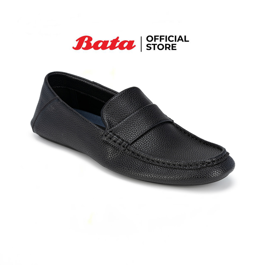 Bata บาจา รองเท้ามอคคาซีน แบบสวม สำหรับผู้ชาย รุ่น FX-AUSTIN สีดำ 8506122 สีน้ำเงิน 8509122