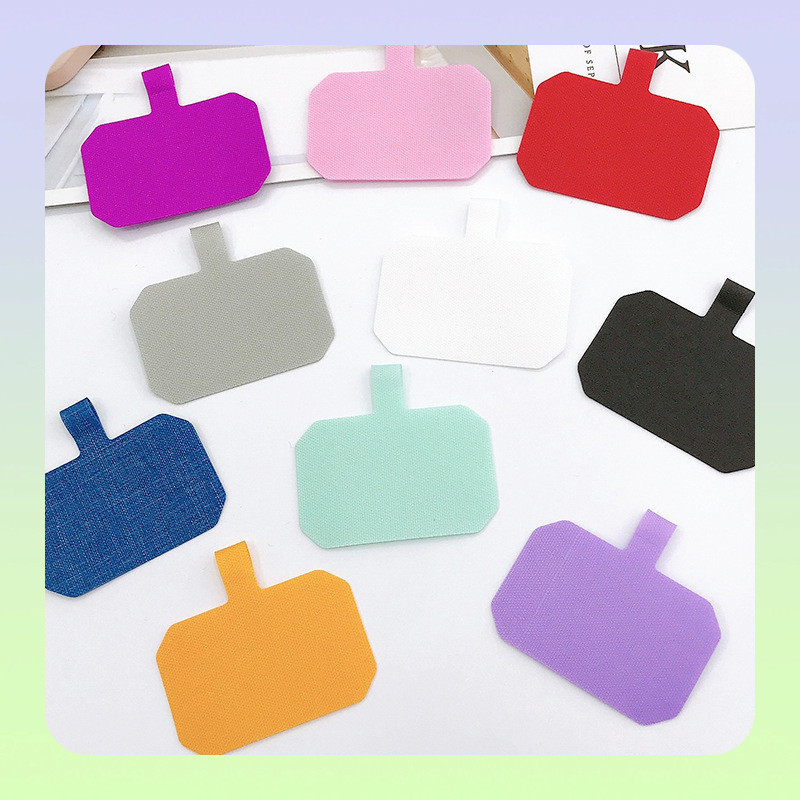 คลิปหนีบพลาสติกสีสันสดใสสําหรับเชือกคล้องเคสโทรศัพท์มือถือ