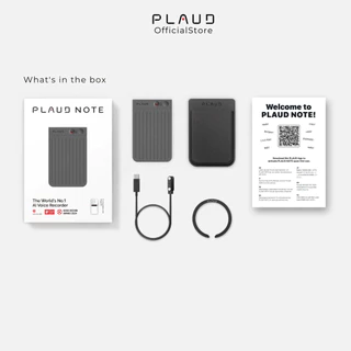 PLAUD NOTE เครื่องบันทึกเสียง AI พร้อมเคสแม่เหล็ก อุปกรณ์จดบันทึก AI สำหรับการประชุม สรุปด้วย AI