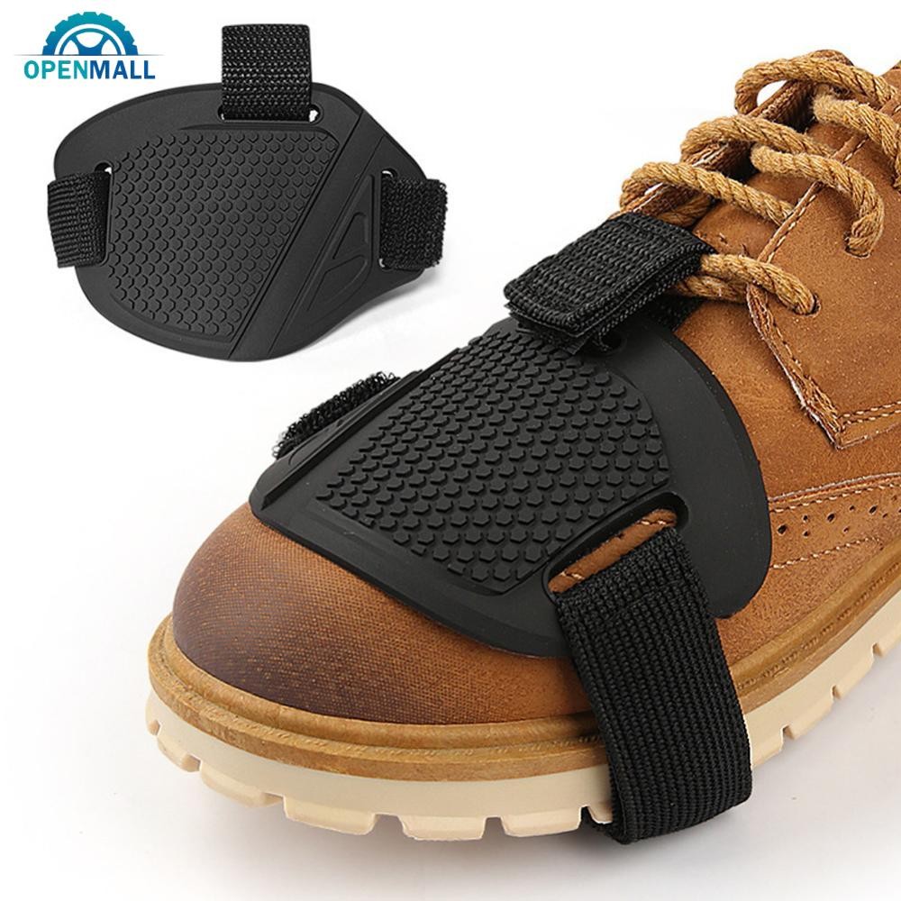 OPENMALL Universal Adjustable Motorcycle Shift Pad Shifter Cover Boot Shoe Protector U5W7