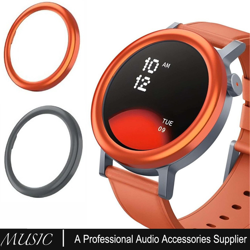 เคสแข็งสําหรับ Nothing CMF Watch Pro 2,Smartwatch Metal Bezel Case Metal Round Guard Bumper Protecto