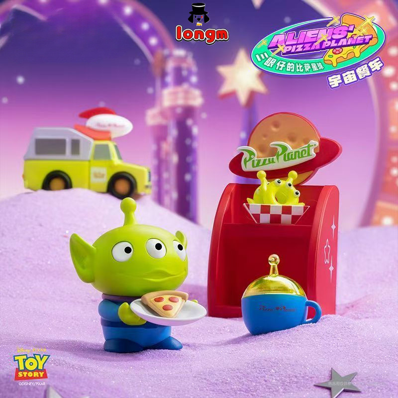 52toys Three-Eyed Alien Pizza Planet Blind Box