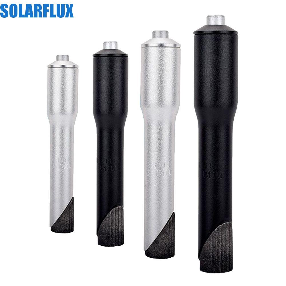 Solarflux Stem Adapter อลูมิเนียมสำหรับจักรยานเสือภูเขาและจักรยานพับได้ ขนาด 25.4 มม.