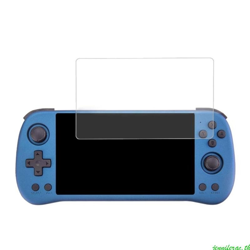 Jenniferac เกมคอนโซลฟิล์มป้องกันสําหรับ Powkiddy X55 เครื่องวิดีโอเกม Bubbleless