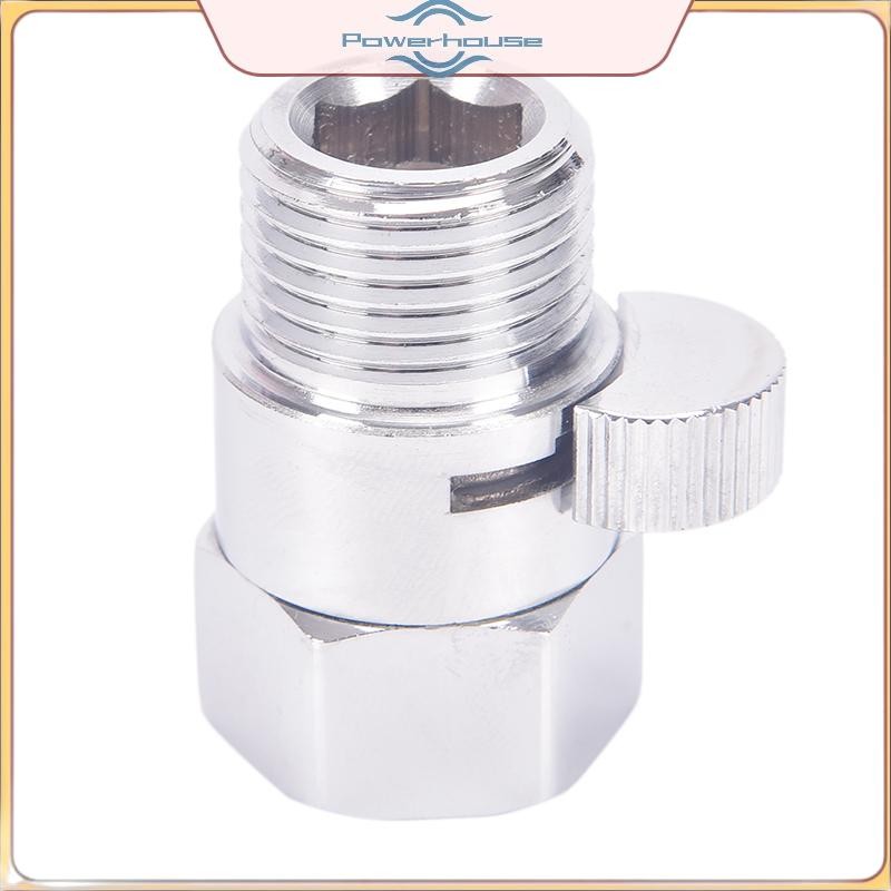 Null ทองเหลืองเต็ม G1/2" Flow Quick Control Shut-OFF วาล์วหัวฝักบัว Hand Water Saver null