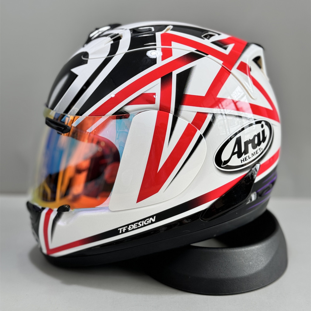 Arai R5 Pentagram หมวกกันน็อคแบบเต็มหน้า Arai R5 หมวกกันน็อคมอเตอร์ไซค์แบบเต็มหน้าขี่หมวกกันน็อคแข่งวิบาก