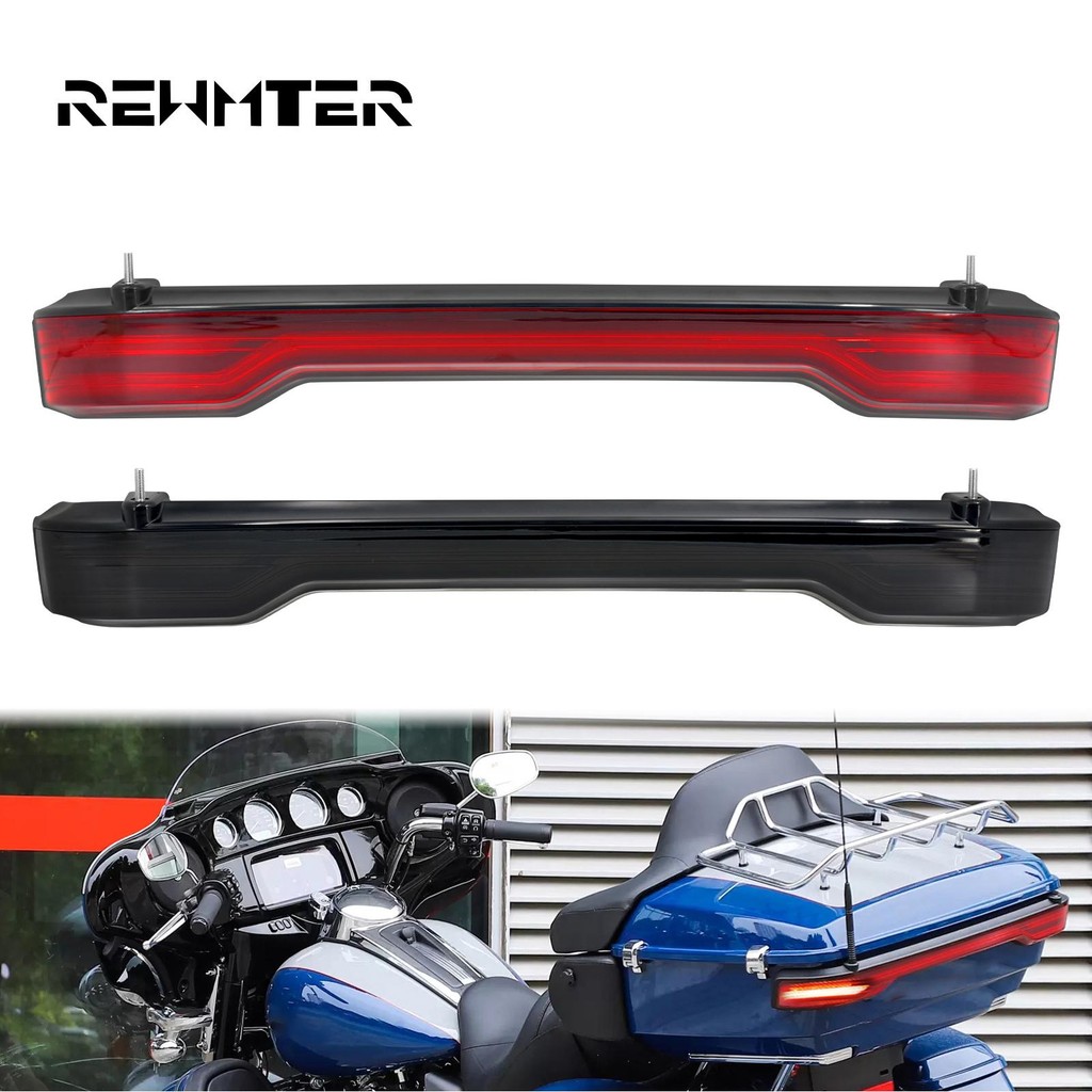 Tour-pak Trunk เบรคไฟเลี้ยว LED ไฟท้าย Fit สําหรับ Harley สําหรับ Touring 14+