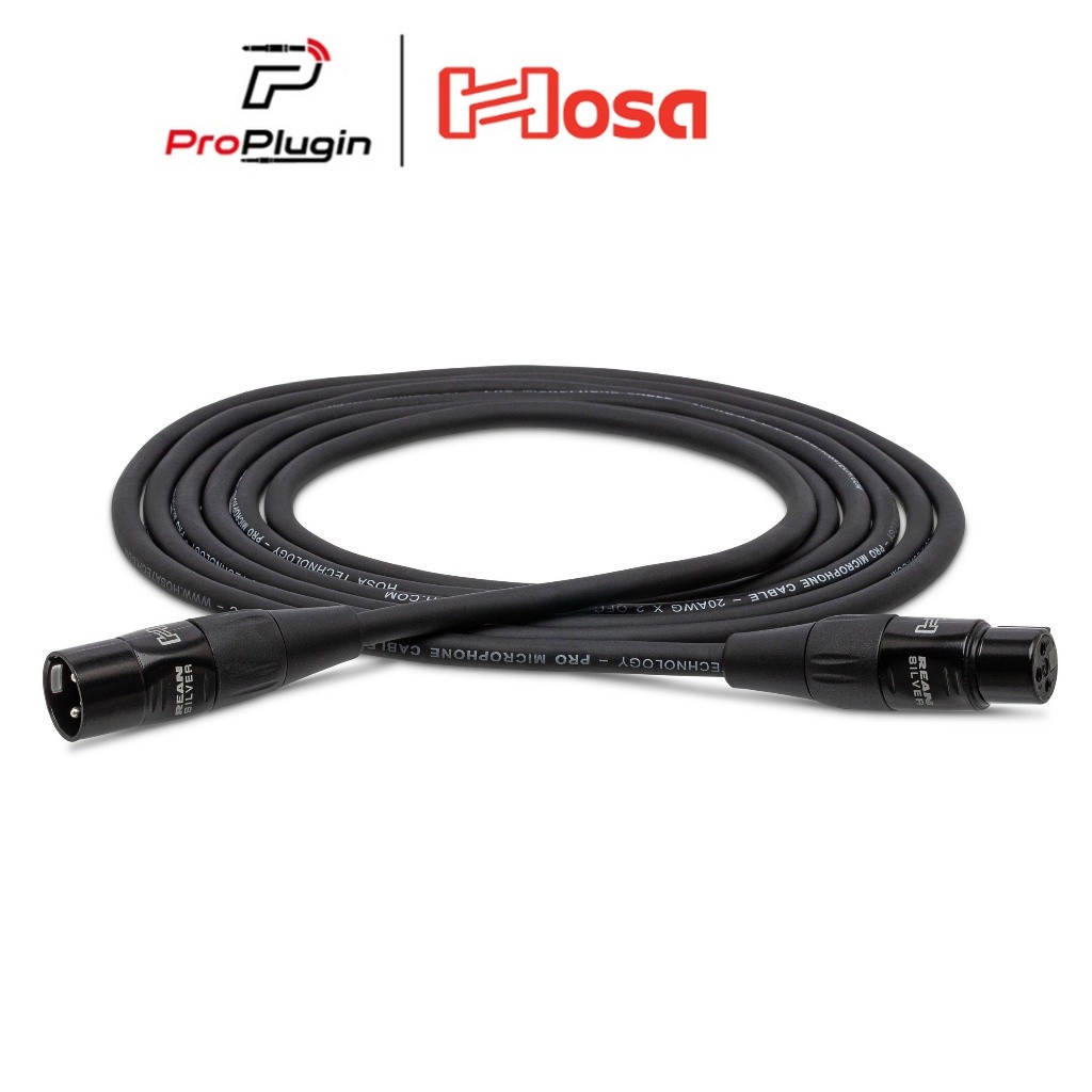 Hosa HMIC-010 / HMIC-015 สายแจ็คไมค์โครโฟน คุณภาพมาตรฐาน (ProPlugin)