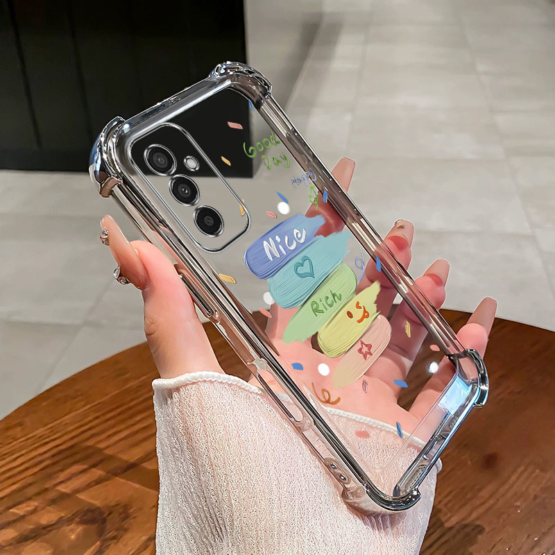 เคส Samsung A16 A26 A36 A56 5G 4G เคสโทรศัพท์ 2025 ใหม่ซิลิโคนป้องกันสี่มุม NICE - รูปที่ 4